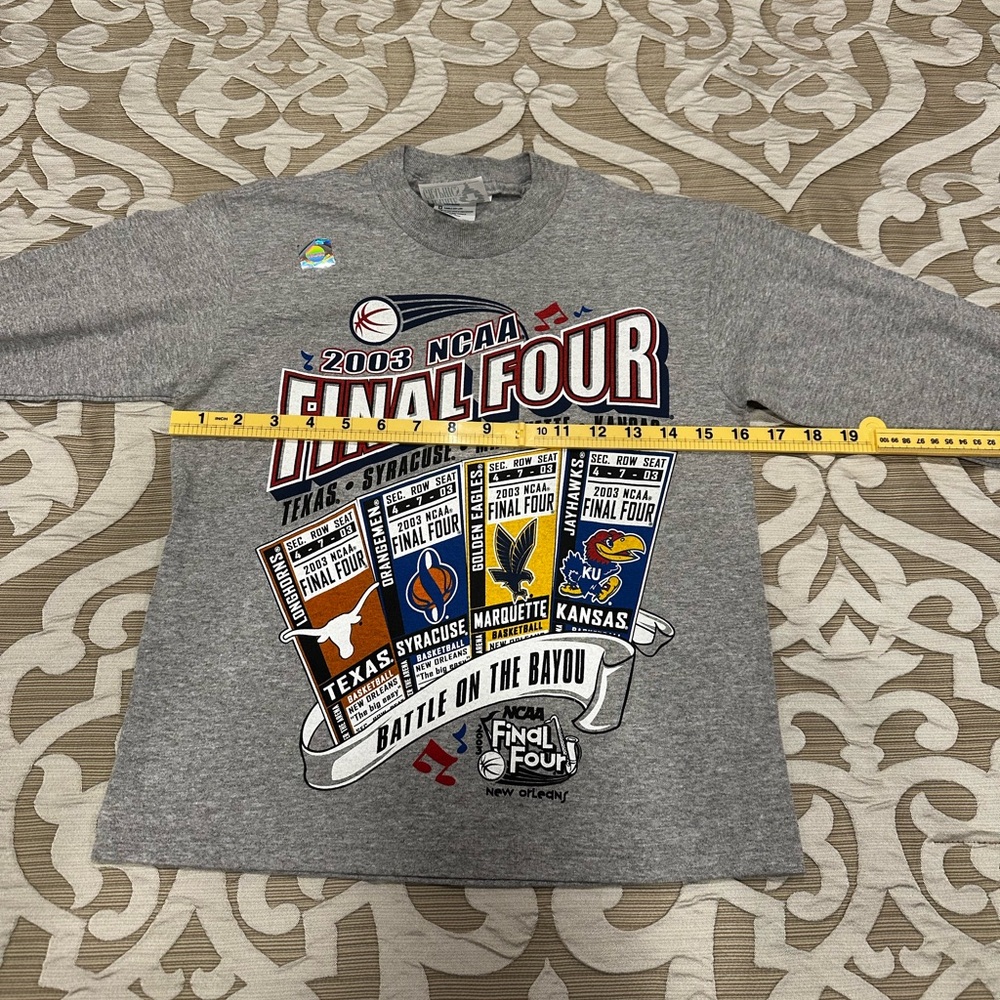 2003 NCAA Final Four Kids Long Sleeve Tee - Picture 8 of 8
